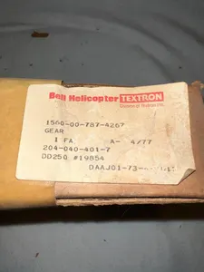 NEW in Bell Helicopter box 204-040-401-7 Gear